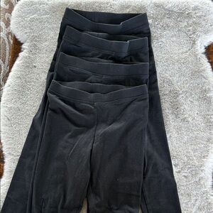 4 Amazon Essentials Black High-Rise Leggings